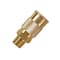 Primefit Industrial Brass Coupler 3/8" x 3/8" Male NPT, 10PCS IC3838MB-B10-P - alternate 4